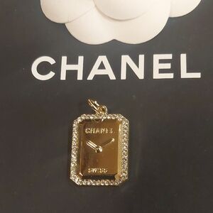 CC Gold Zipper Pull Charm